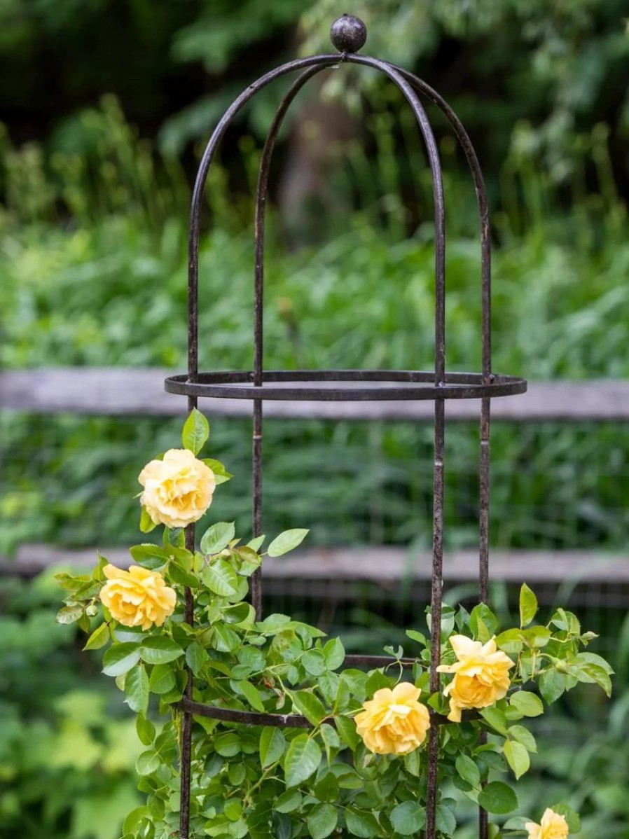 Plant Supports * | Jardin Round Obelisk, 7