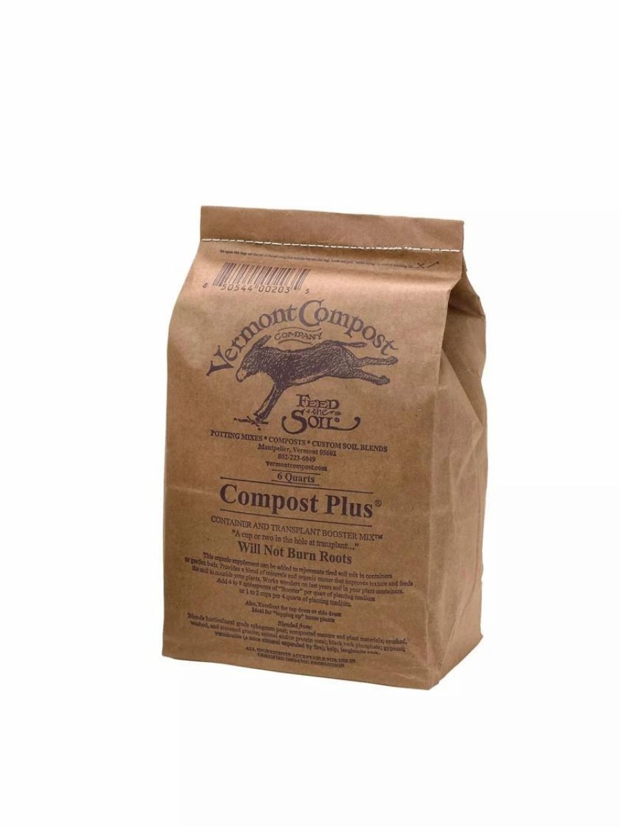 Soils & Fertilizers * | Vermont Compost Container Booster Compost Mix, 6 Quarts