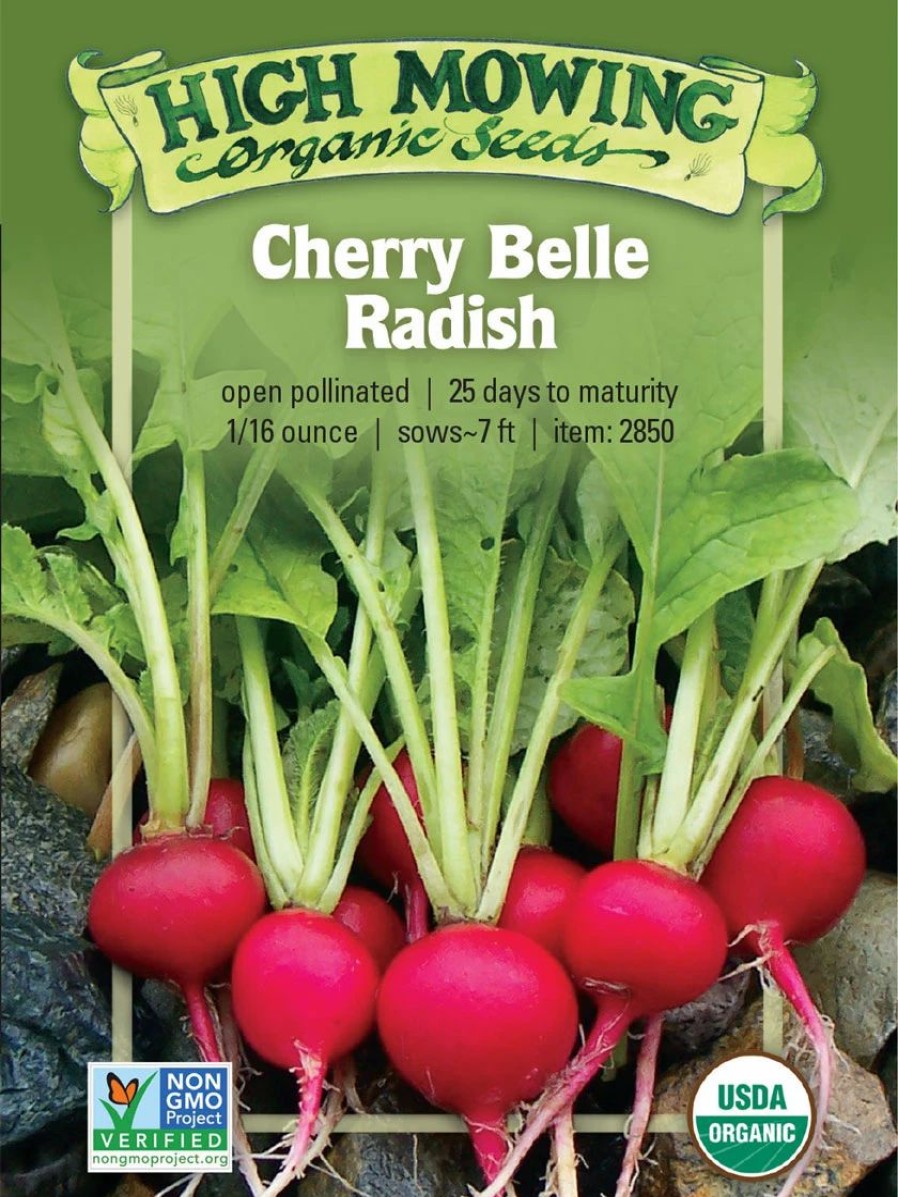 Seeds * | Cherry Belle Radish Organic Seeds