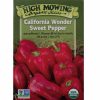 Seeds * | California Wonder Sweet Pepper Organic Seeds