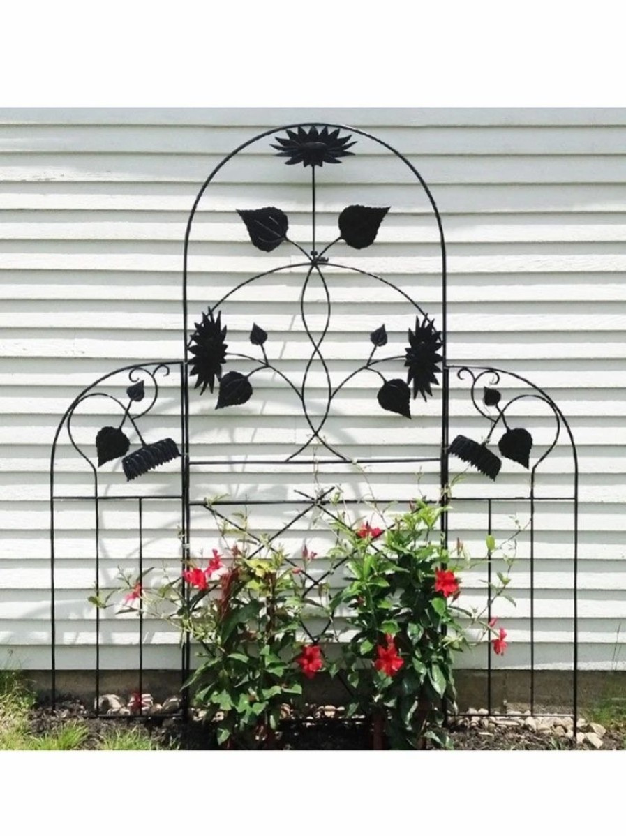 Plant Supports * | Achla Designs Sunflower Trellis Side Panels, Set Of 2