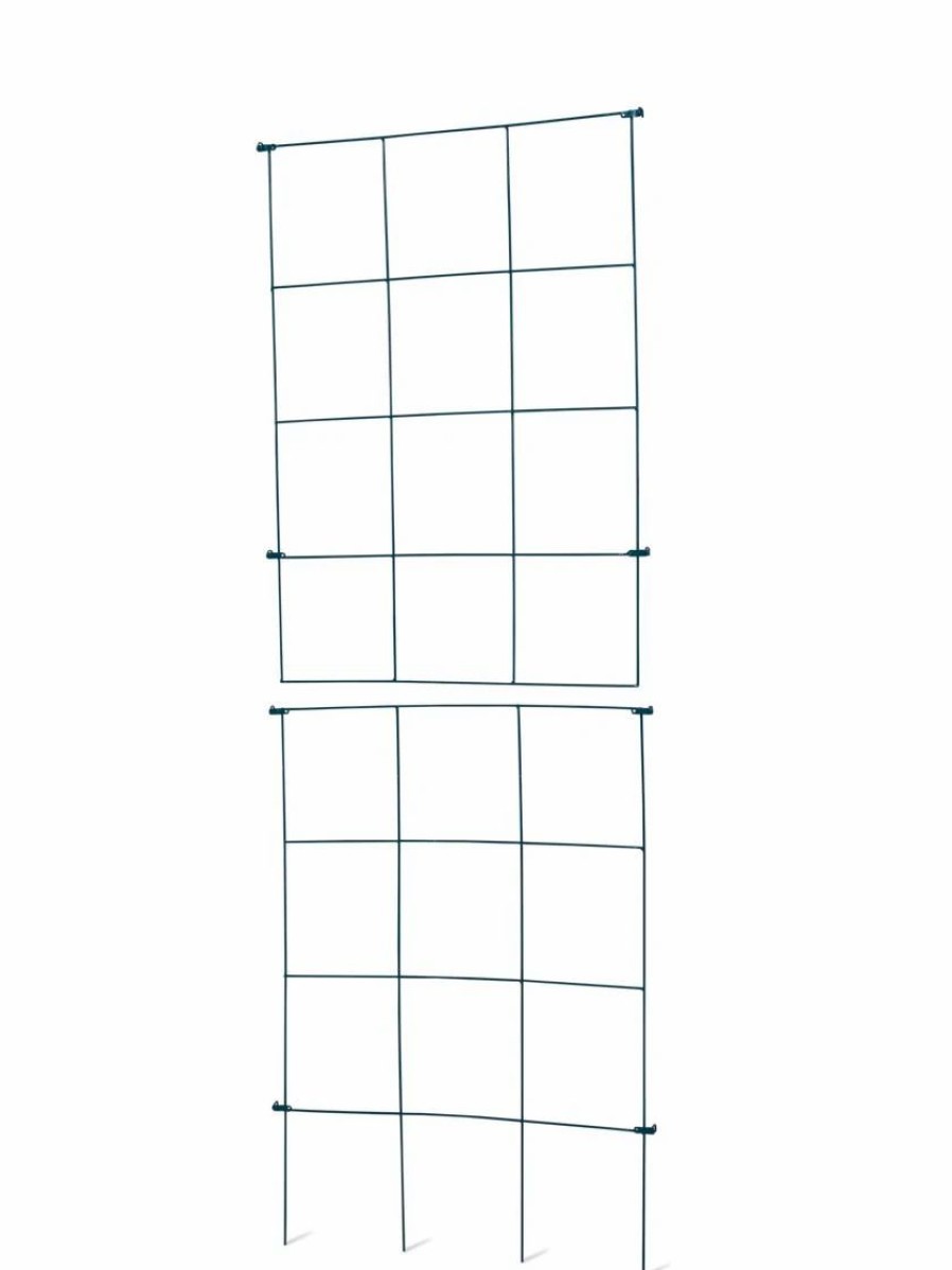 Plant Supports * | Zenith Tall Trellis Grid Panels, Set Of 2