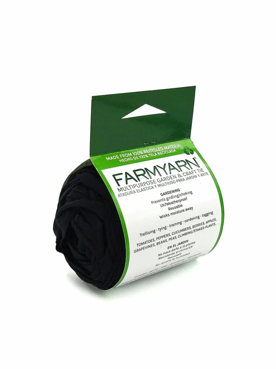 Plant Supports * | Farmyarn Multipurpose Garden Tie, 2 Pack Black