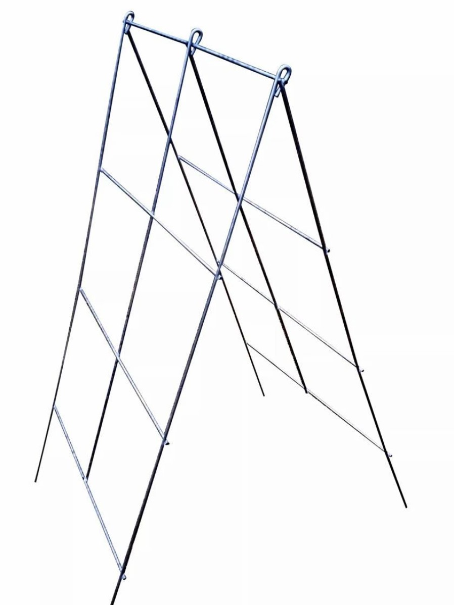 Plant Supports * | Heavy-Duty A-Frame Plant Supports Galvanized 42 , Set Of 5