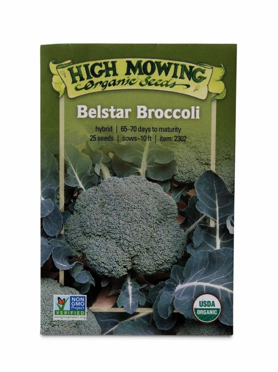 Seeds * | Belstar Broccoli Organic Seeds