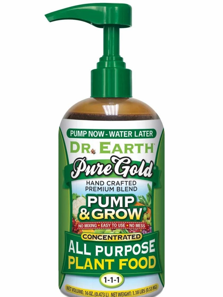 Soils & Fertilizers * | Dr. Earth Pure Gold All Purpose Plant Food, 16 Oz