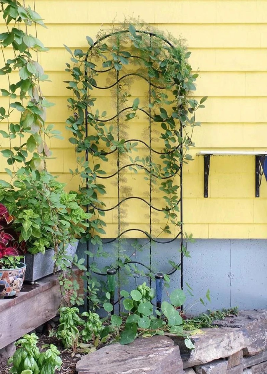 Plant Supports * | Achla Designs Waves Trellis