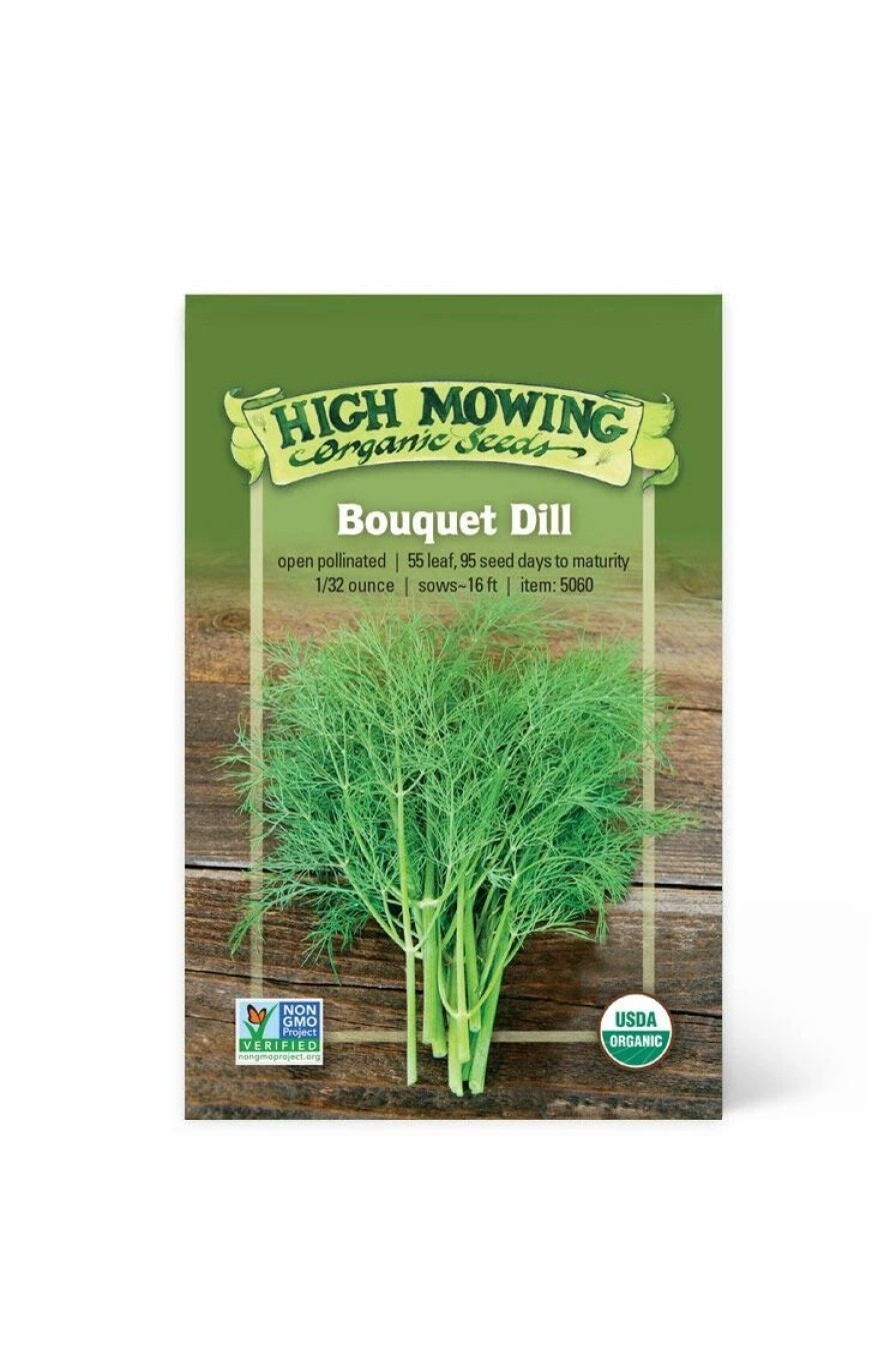 Seeds * | Bouquet Dill Organic Seeds