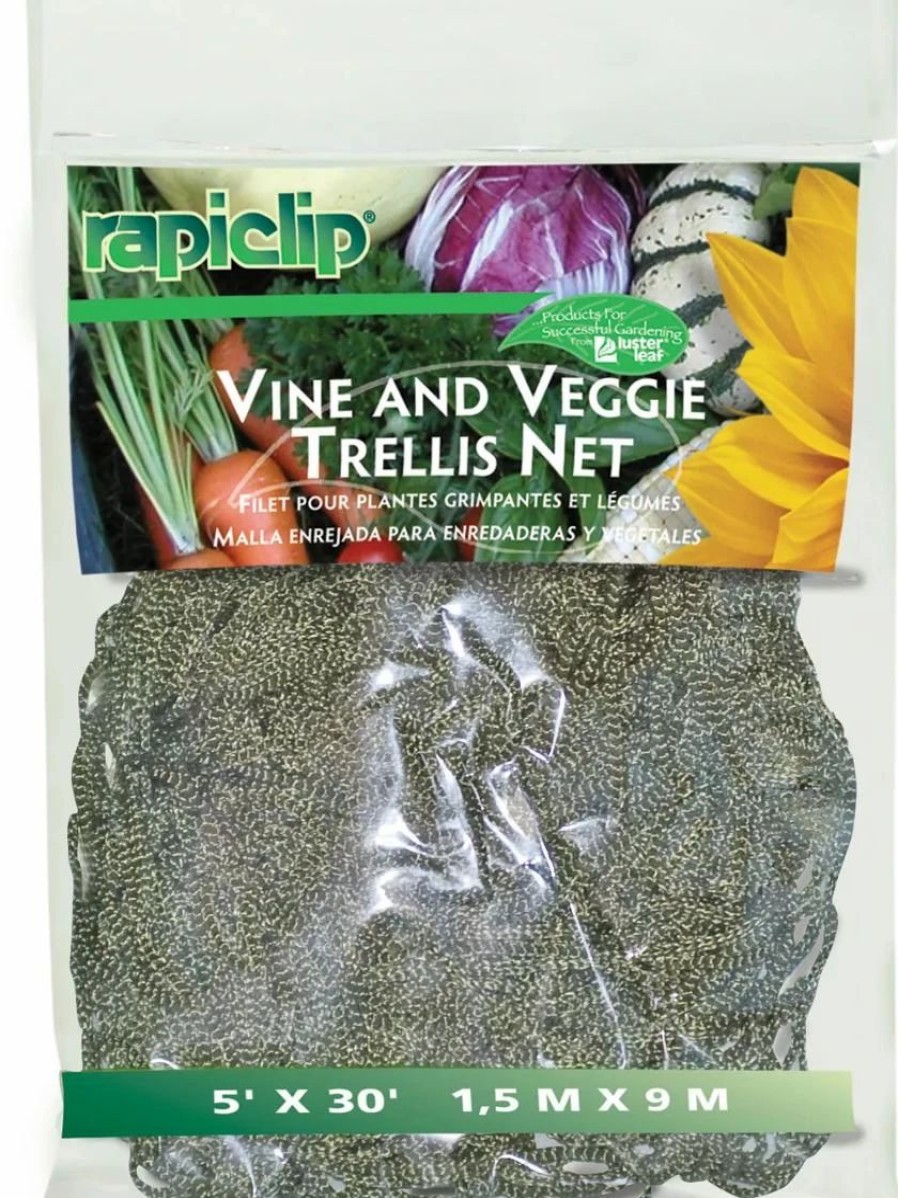 Plant Supports * | Vine And Veggie Trellis Netting, 5 X 30