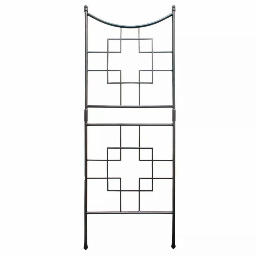 Plant Supports * | Achla Designs Square-On-Squares Trellis