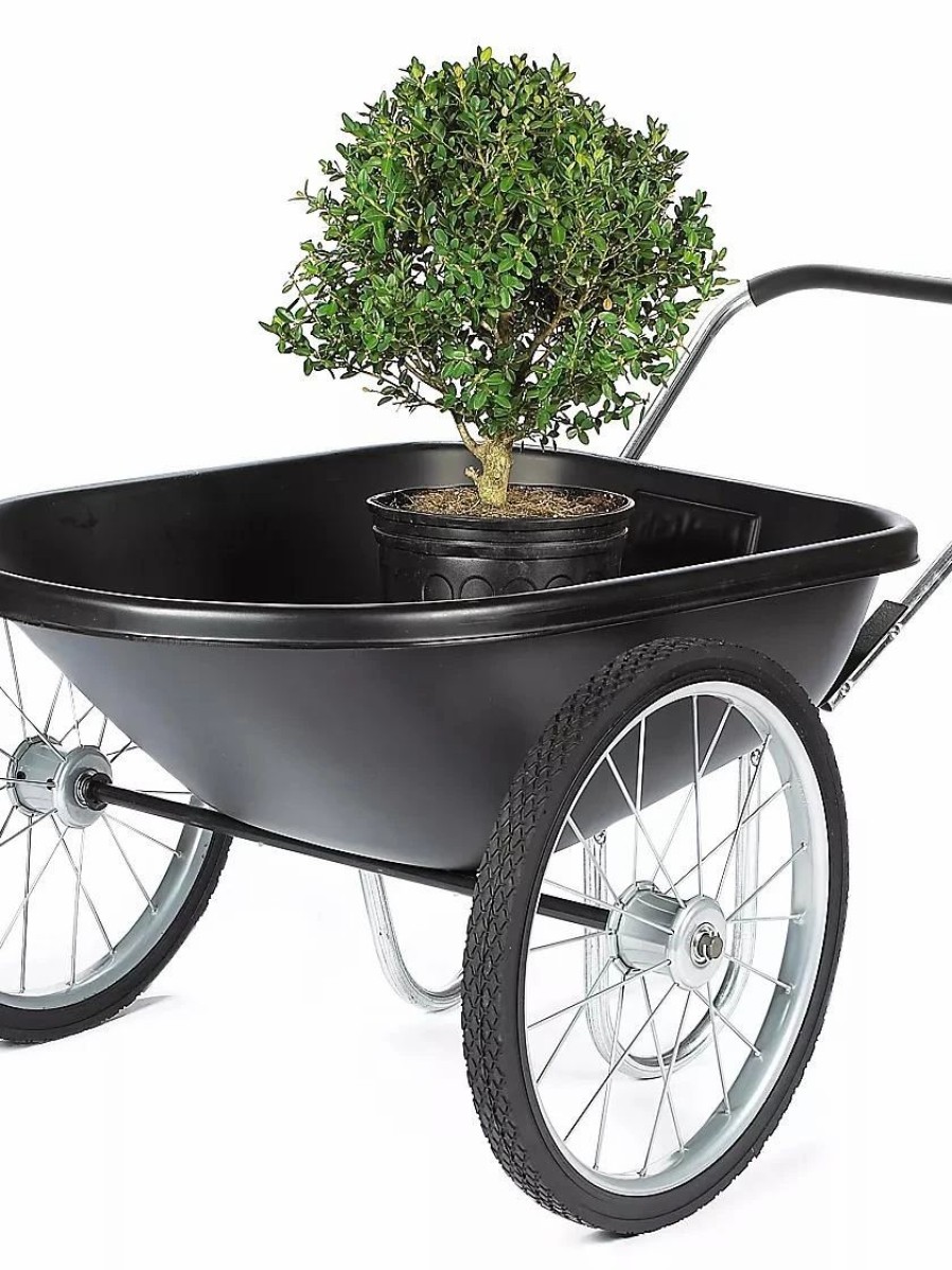 Garden Tools * | Poly-Tough Cart: A Two-Wheel Wheelbarrow