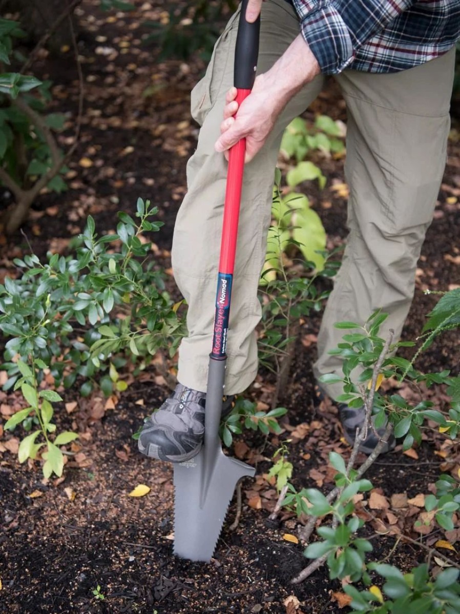 Garden Tools * | Root Slayer Nomad Spade And Weeder