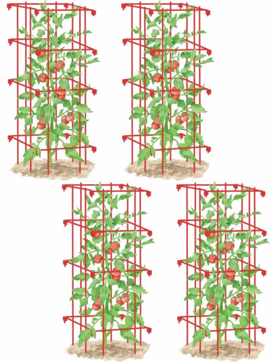 Plant Supports * | Tomato Cages, Set Of 4