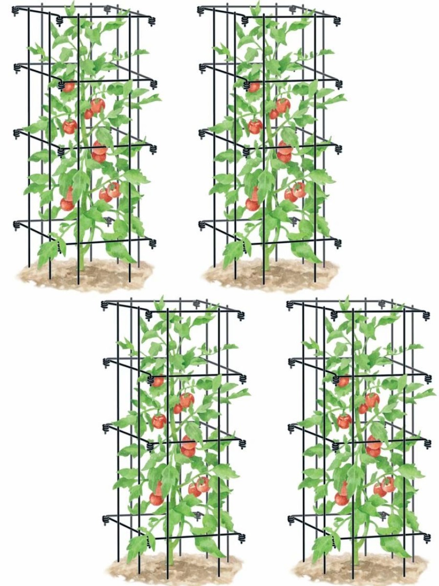 Plant Supports * | Tomato Cages, Set Of 4