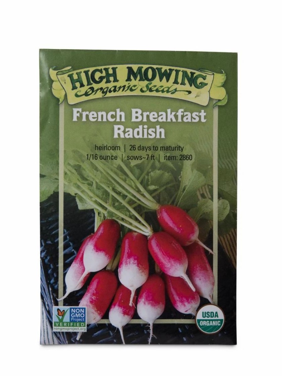 Seeds * | French Breakfast Radish Organic Seeds