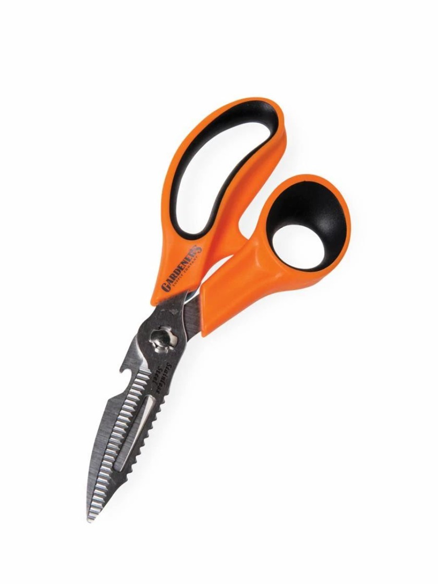 Garden Tools * | Gardener'S Multi Purpose Scissors Orange