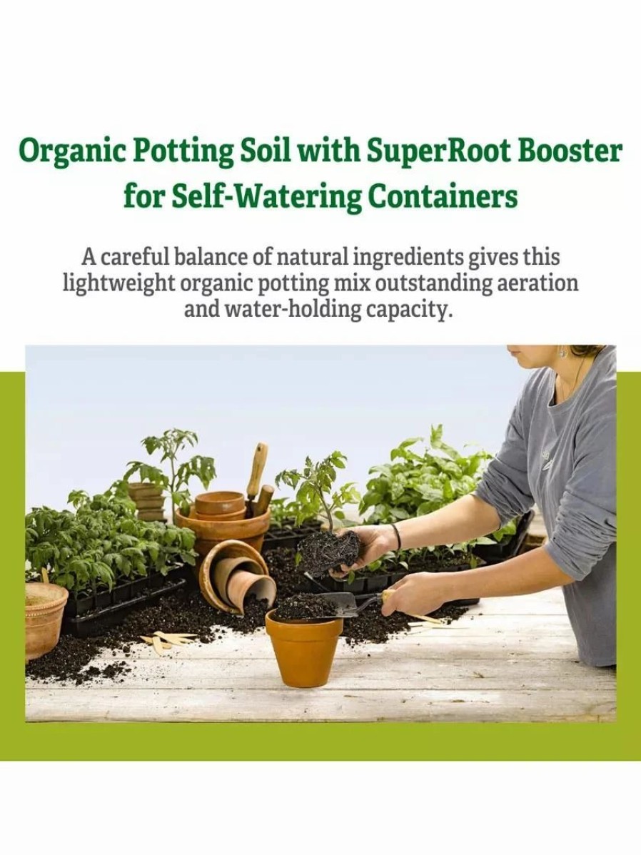 Soils & Fertilizers * | Organic Self-Watering Potting Mix, 20 Qts.