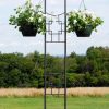 Plant Supports * | Achla Designs Square-On-Squares Double Pole Trellis