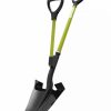 Garden Tools * | Sun Joe Strain-Reducing Spear Head Digging Shovel