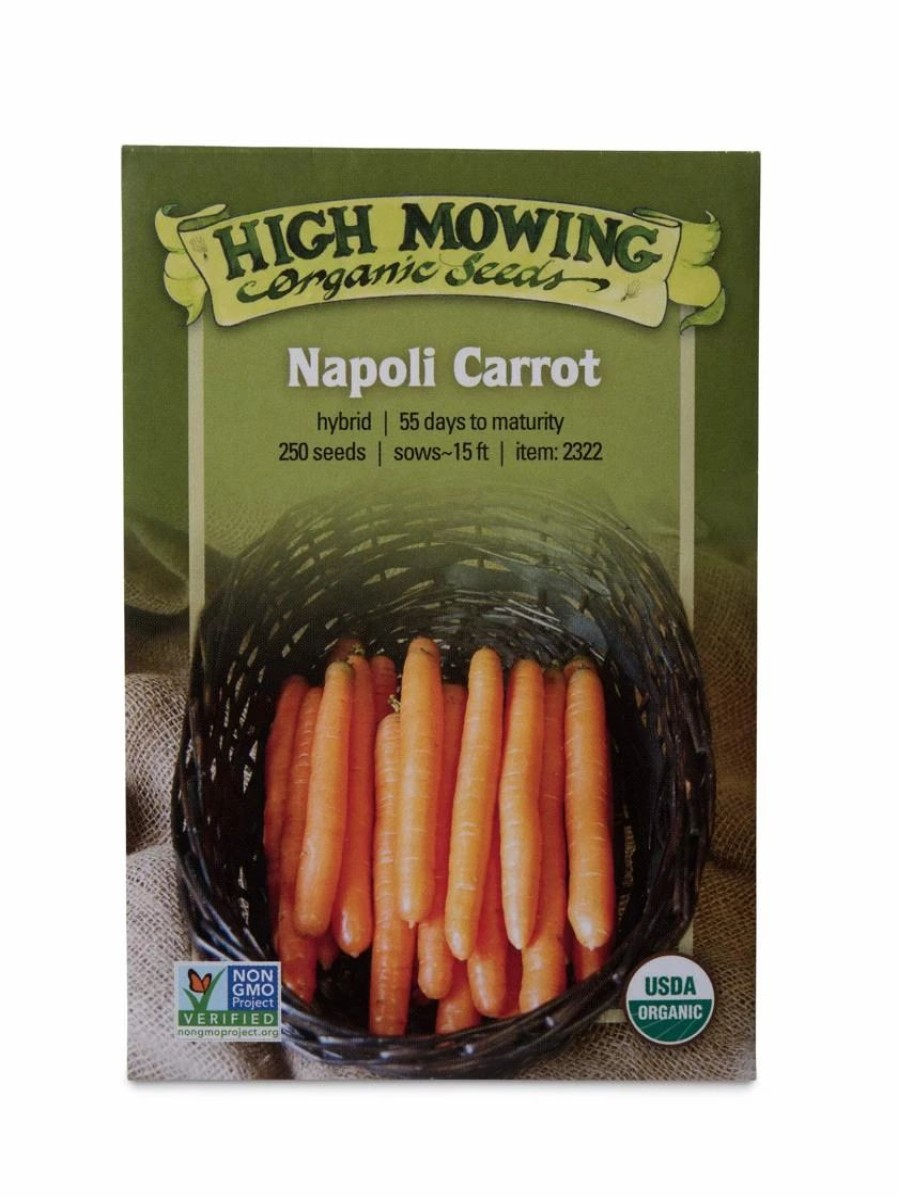 Seeds * | Napoli Carrot Organic Seeds