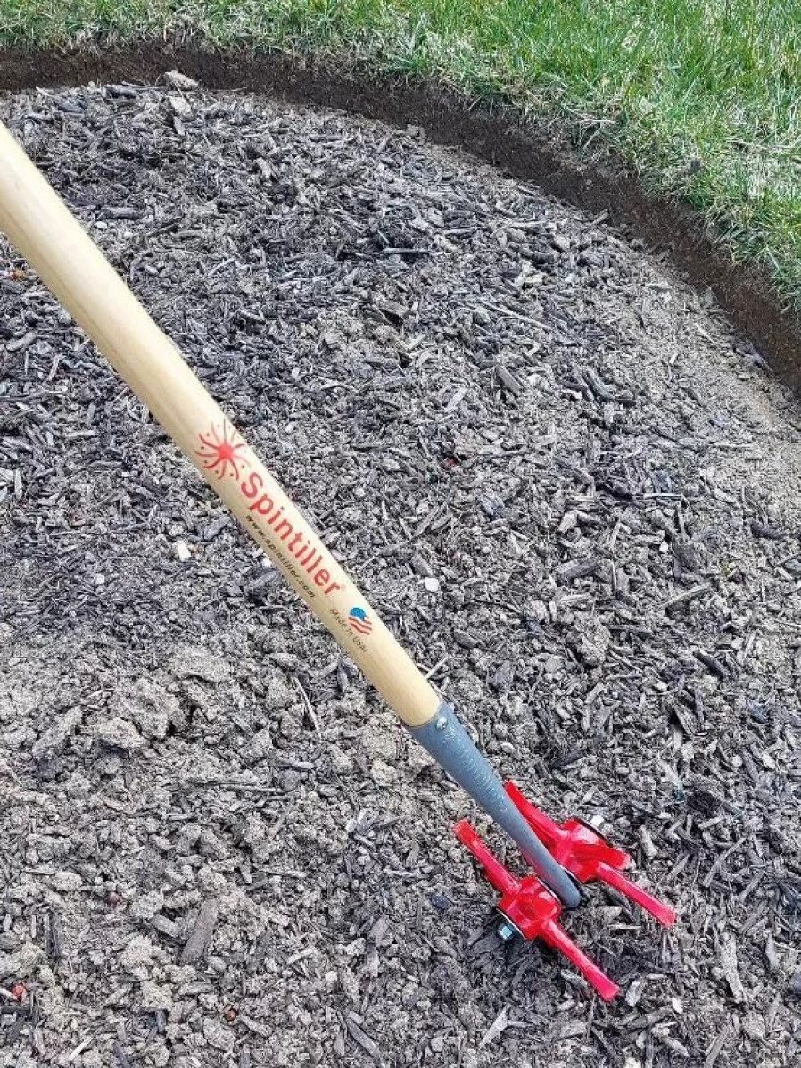 Garden Tools * | The Spintiller Landscaper Tiller