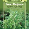 Seeds * | Sweet Marjoram Organic Seeds